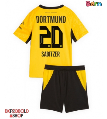 Borussia Dortmund Marcel Sabitzer #20 Hjemmebanesæt Børn 2026-27 Kort ærmer (+ korte bukser)